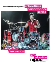 Recycled Percussion Resource Guide