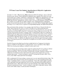 SCA/SDO Industry Collaboration Launch