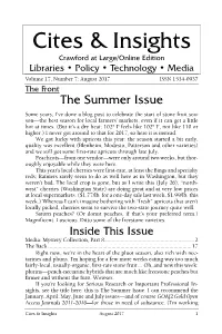 Cites & Insights