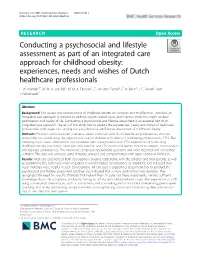 Conducting a Psychosocial and Lifestyle Assessment As Part of An