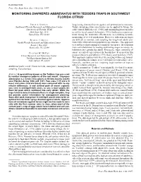 Monitoring Diaprepes Abbreviatus with Tedders Traps in Southwest Florida Citrus1