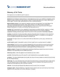 Art Terms (PDF)