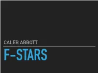 Caleb Abbott F-Stars a Not-Unexpected Journey