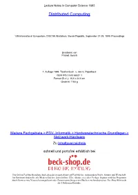 Distributed Computing