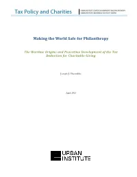 Evaluating the Charitable Deduction and Proposed Reforms 5