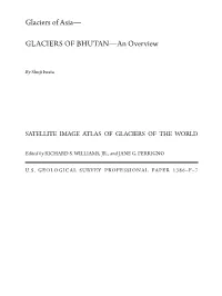 Glaciers of Asia— GLACIERS of BHUTAN—An Overview