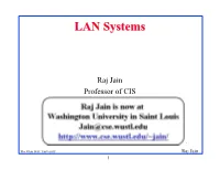 LAN Systems: Ethernet, Token Ring, and FDDI