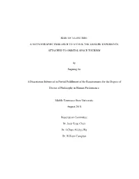 A Netnographic Research to Unveil the Leisure Experience