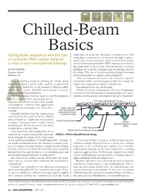 Chilled-Beam Basics Getting Better Acquainted with This Type Nighttime Air Is Blown Through a Cooling Tower