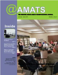 AMATS Newsletter 2014 Volume 1