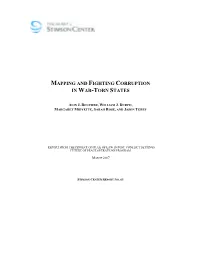Mapping and Fighting Corruption in War-Torn States