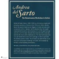 The Renaissance Workshop in Action