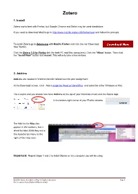 Zotero-Instructions.Pdf