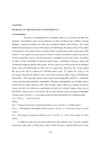 266 CHAPTER 6 PROBLEMS of URBANIZATION in NORTH BENGAL 6.1 Introduction the Process of Urbanization in Developing Countries Is A