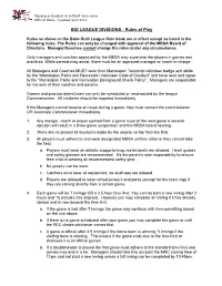 7 Yr Old Baseball Rules