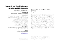 Cassirer and the Structural Turn in Modern Geometry