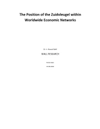 The Position of the Zuidvleugel Within Worldwide Economic Networks