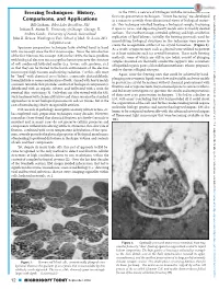 Freezing Techniques: History, in the 1970’S, a New Era of EM Began with the Introduction of the First Cryo-Preservation Techniques