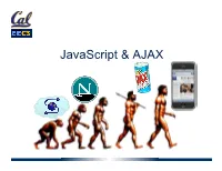 Javascript & AJAX