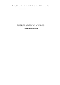 Proposed New Rules Recorded In