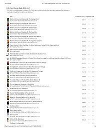 E.V. Cain Library Book Wish List - Amazon.Com