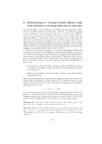 Groups of Finite Morley Rank with Solvable Local Subgroups