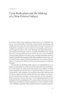 The Caste Question: Dalits and the Politics of Modern India