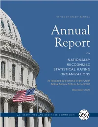 FY2020 OCR Annual Report on Nrsros