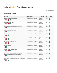 Skinnytaste | Cookbook Index