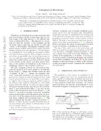 Arxiv:2105.00881V2 [Gr-Qc] 8 May 2021 Visser [8]