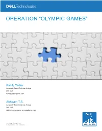 Operation “Olympic Games” Securing Memory Sharing