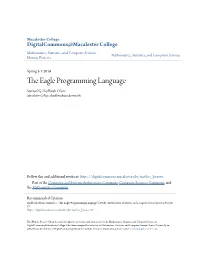 The Eagle Programming Language" (2016)