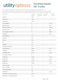 Voicehost-Based SIP Trunks 2019-06-07