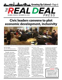 Civic Leaders Convene to Plot Economic Development, Inclusivity