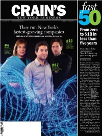From Zero to $1B in Less Than Five Years
