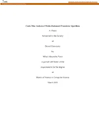 Performance Analysis of Cache Memory