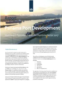 Report Panama Port Development