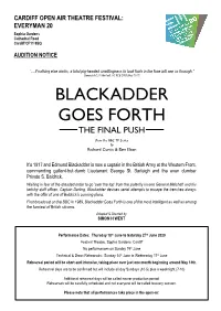 Blackadder Goes Forth the Final Push