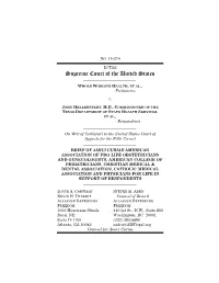 Brief Amici Curiae of American Association of Pro-Life