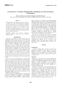 Optimism Bias and Illusion of Control in Finance Professionals