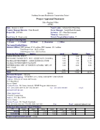 Project Appraisal Document