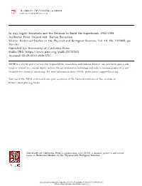 Scientists and the Decision to Build the Superbomb, 1952-1954