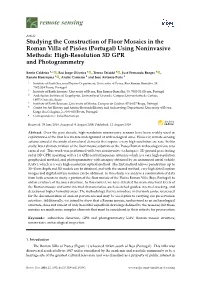 Studying the Construction of Floor Mosaics in the Roman Villa of Pisões (Portugal) Using Noninvasive Methods: High-Resolution 3D GPR and Photogrammetry
