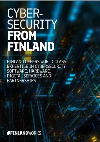 Cyber Security from Finland