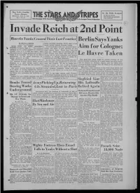 Invade Reich at 2Nd Point