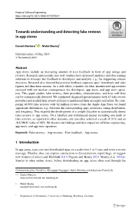 Towards Understanding and Detecting Fake Reviews in App Stores