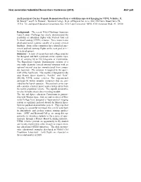 An Experiment Carrier Capsule Demonstrator Project with Hyperspectral Imaging for VTVL Vehicles