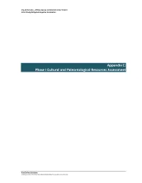Appendix C: Phase I Cultural and Paleontological Resources Assessment