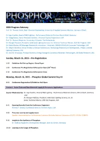Phosphor Global Summit Day #1