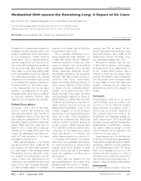 Mediastinal Shift Toward the Remaining Lung: a Report of Six Cases